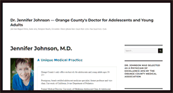 Desktop Screenshot of drjenniferjohnson.com